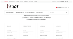 Desktop Screenshot of 8saat.com